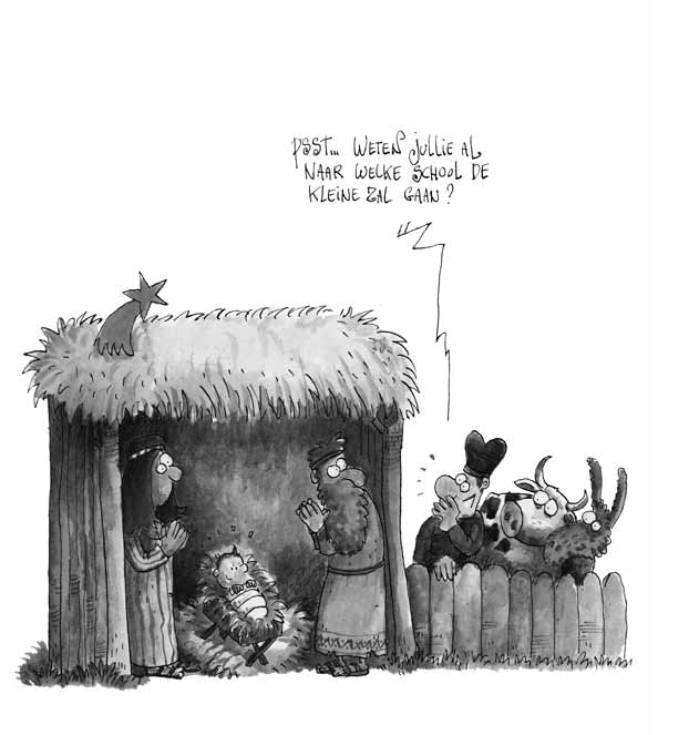 Uitmuntendheid cartoon